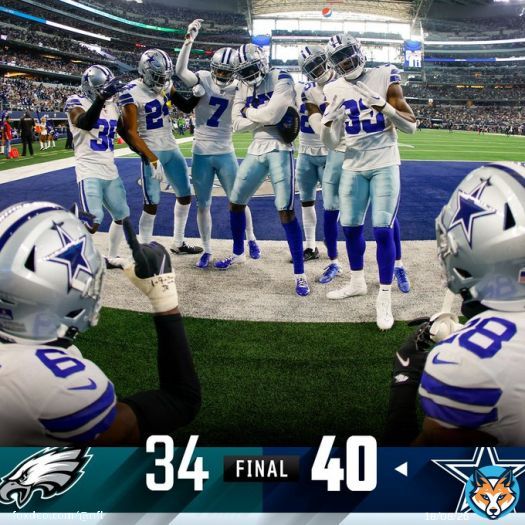 FINAL: The @dallascowboys get the divisional win in a thriller! #PHIvsDAL
