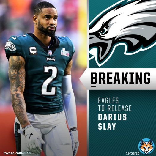 Eagles to release CB Darius Slay. (via @RapSheet)