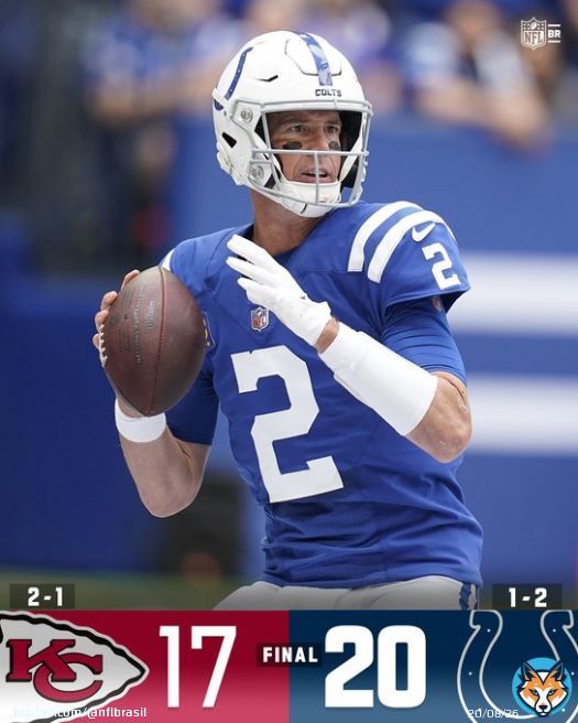 FIM DA INVENCIBILIDADE!  Os @Colts derrubam Patrick Mahomes e os Chiefs! #ForTheShoe