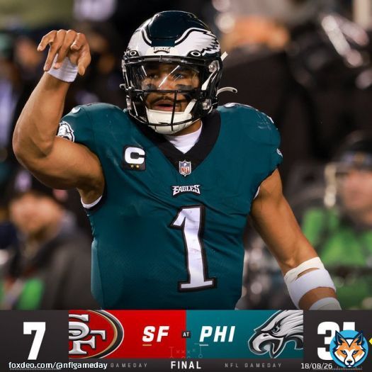 THE @Eagles ARE HEADED TO THE SUPER BOWL   #SFvsPHI | #FlyEaglesFly | @JalenHurts