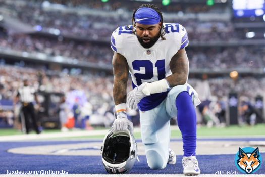 Ezekiel Elliott's rushing yards per game in career  2016          <br>108. 7 2017           <br>98. 3 2018           <br>95. 6 2019           <br>84. 8 2020          <br>65. 3 2021           <br>58. 9 2022           <br>58. 4