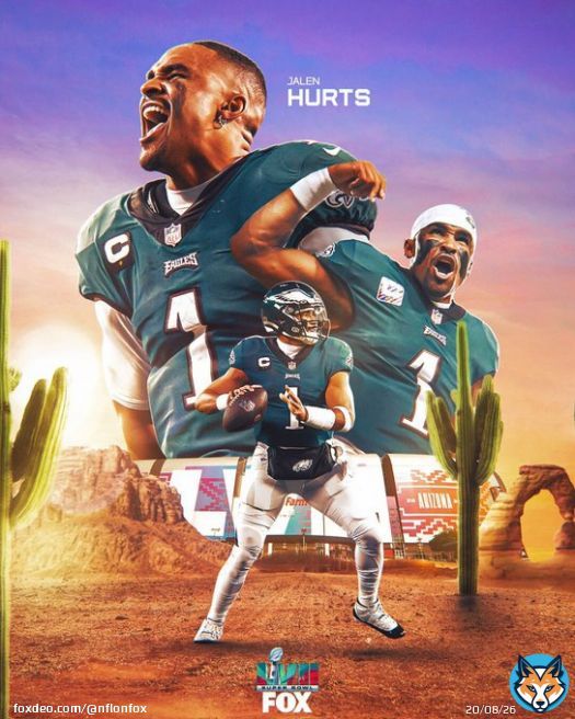 JALEN. HURTS.   An unreal season for the @eagles QB1