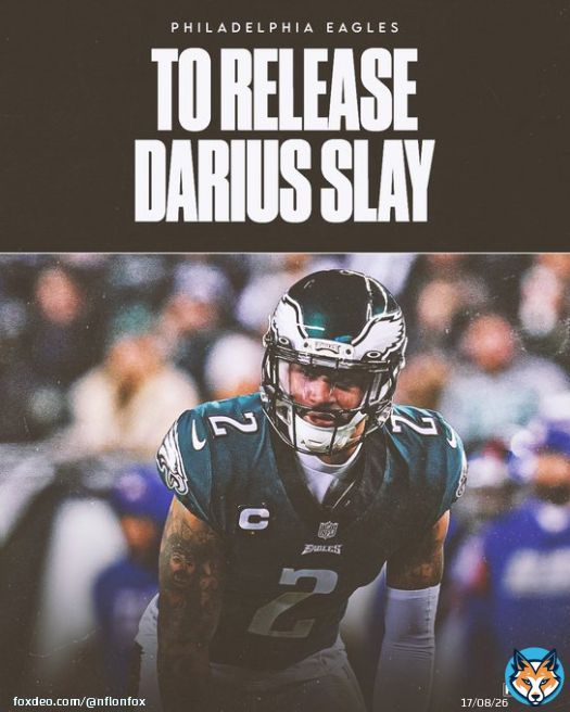 The Eagles plan to cut 5x Pro Bowl CB Darius Slay, per multiple reports.