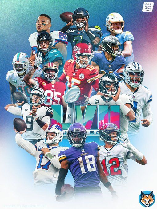 The road to Super Bowl LVII begins now.  #NFLPlayoffs