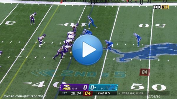 FIRST NFL CAREER CATCH IS A TD  #Lions vs. #Vikings0:071.4M views