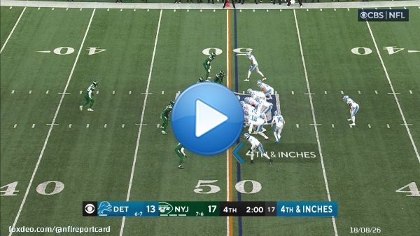 THE DETROIT LIONS ON 4TH & INCHES!  #Lions vs. #Jets  #OnePride #TakeFlight