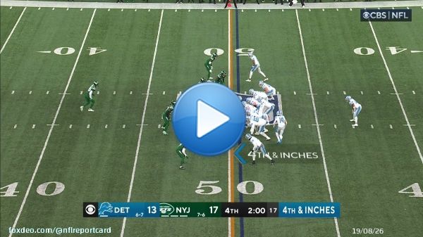 THE DETROIT LIONS ON 4TH & INCHES!  #Lions vs. #Jets  #OnePride #TakeFlight