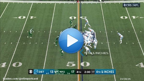 THE DETROIT LIONS ON 4TH & INCHES!  #Lions vs. #Jets  #OnePride #TakeFlight