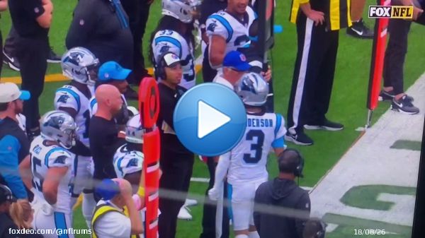 #Panthers Robby Anderson is a short timer in Carolina #KeepPounding #NFL
