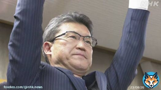 宮崎県知事選 現職の河野氏と元知事の東国原氏 競り合う #nhk_news