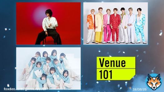 ゲスト出演してくれた #宮近海斗 くんと #川島如恵留 くんが、今夜11時からNHK総合テレビ音楽番組「Venue101」に生出演！らじらー！9時台10時台をお聴きいただいた後に続けてチェックして下さいね！！！  #nhkらじらー #TravisJapan