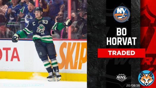Bo Horvat is heading to the New York Islanders!  @NYIslanders | #Isles