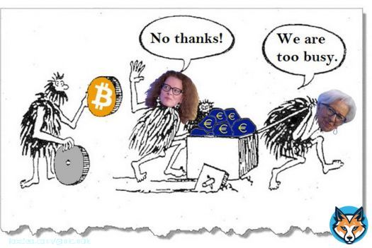 Still sure you don&lsquo;t need this @ecb? #CreditSuisse #Bitcoin