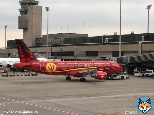 Good flight home #RedDevils #SuiBel 5:2  #AirportZurich