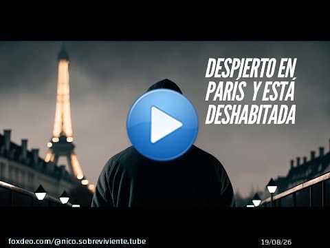 Despierto en PAR&Iacute;S y est&aacute; DESHABITADA | #unicosobreviviente
