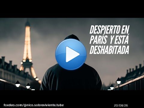 Despierto en PAR&Iacute;S y est&aacute; DESHABITADA | #unicosobreviviente