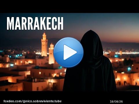 LLEGO a MARRAKECH y esta DESHABITADA. #unicosobreviviente