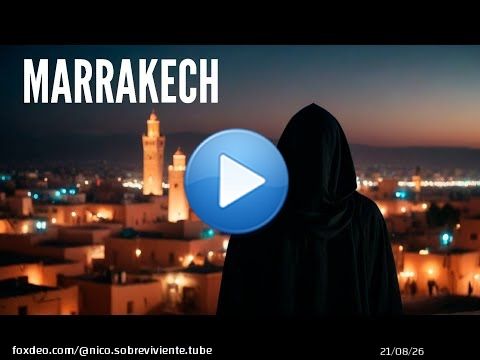 LLEGO a MARRAKECH y esta DESHABITADA. #unicosobreviviente