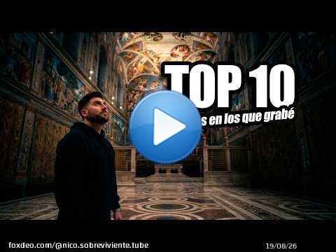 TOP 10 Lugares Que Grabé SIN GENTE
