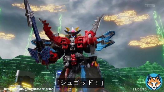 先行登場で先輩を撃破するキングオージャー。 始まってもいない後輩モチーフの怪人を倒すドンブラザーズ。  ドンブラ脚本ヤバいってw  #ドンブラザーズ #暴太郎戦隊ドンブラザーズ #nitiasa