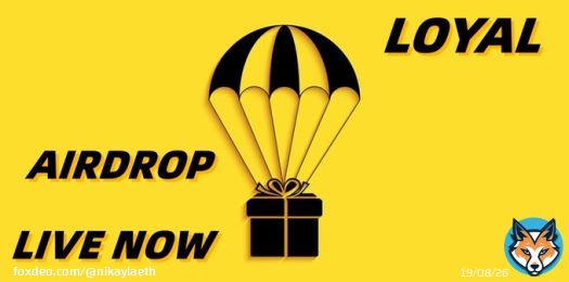 Have you claimed your $LOYAL coins yet?  Check eligbility now:   $GALA $OP $CAPO $APE #APE #BAYC #MAYC #Uniswap #USDT $USDT $PSYOP $BEN $LOYAL Optimism $KAS #NFTs $HEX $XEN Pauly #WEB3 $MONG #linea_eth #ETH #BTC #Bitcoin #BEN $MANA Yuga #BTC #Airdrop