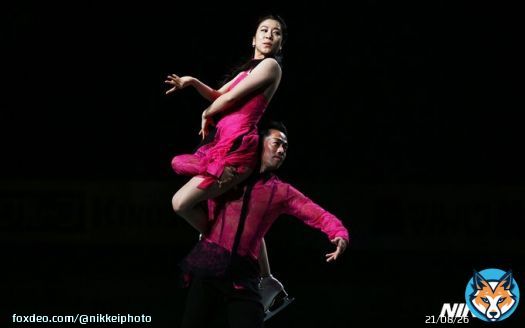 【フィギュアスケート世界選手権・エキシビ】 一夜明け、熱戦を繰り広げた選手たちがエキシビションで舞いました＝高橋鈴撮影   #宇野昌磨 #坂本花織  #三原舞依  #村元哉中  #高橋大輔　#かなだい  #フィギュアスケート  #figureskate