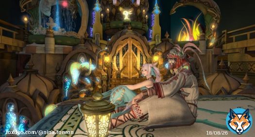 アラジンごっこ&zwj; 魔法の絨毯に乗ったり、洞窟に魔法のランプを探しに行ったりできるスタジオ様 #ちゃむハウス #おはミコ #ミコッテ