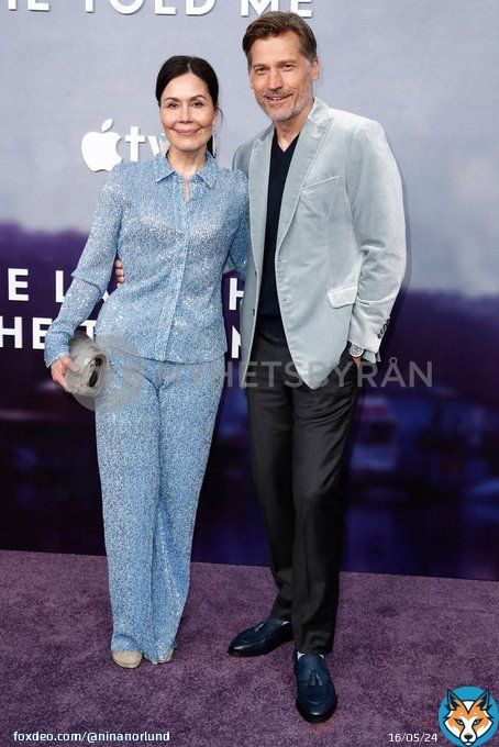 Nukâka & Nikolaj Coster-Waldau attended 'The Last Thing He Told Me' premiere at Regency Bruin Theatre on April 13th, 2023 in Los Angeles, California