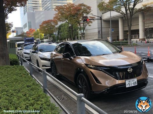 #横浜マラソン2022 先導車、審判長車、時計車を  #電気自動車　#日産アリア #日産リーフ がつとめます。 ランナーのみなさま、がんばって！ #横浜マラソン
