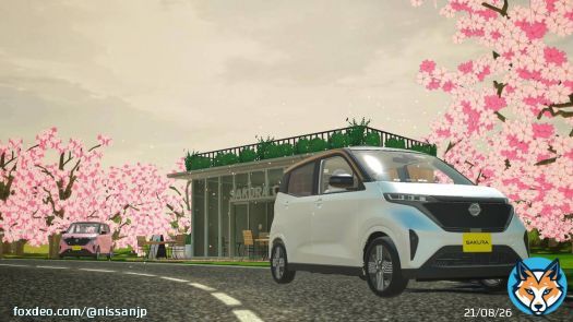 【お知らせ】メタバース上で新型軽 #電気自動車 「 #日産サクラ 」をお披露目   併せて、 #メタバース 空間で「日産サクラ」に最も早く試乗できるワールド「NISSAN SAKURA Driving Island」を一般公開します。  #EV