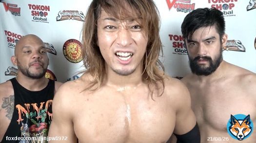 海野「俺はこのタッグチームが凄い好きでね、特にユータと組んだら超刺激的なんじゃないの？ でも、俺の目の前に見えているのは一人だけ。オスプレイ！ お前だけは絶対逃さんかんな。世界中のどこまでも、追いかけてやるよ！」  全文は   #njRumble