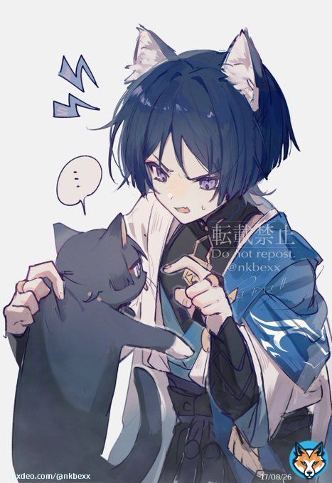 公式は猫推し  #原神 #原神にゃん #GenshinImpactMeow