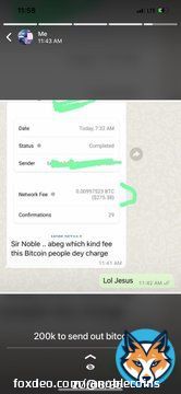 200k naira to send  #bitcoin out ! It&rsquo;s crazy .
