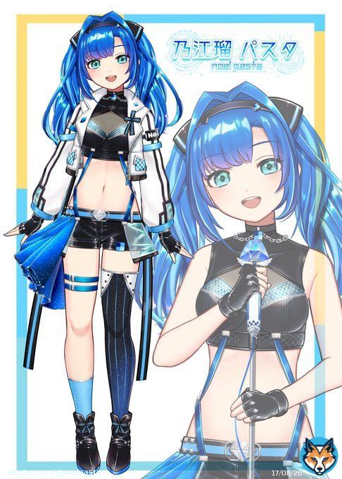 新衣装・マイク お披露目しました  《パパ》 あまとうこさん @Amatoko85 《ママ》 厘野イチさん @rinno01  甘ロックな衣装！ 表情のレパートリー増えすぎ案件！ 大好きな歌がたくさん歌える マイクまで！！！  全部全部宝物です  新しいパスタも愛してね  #新衣装 #Vtuber  #新人Vtuber
