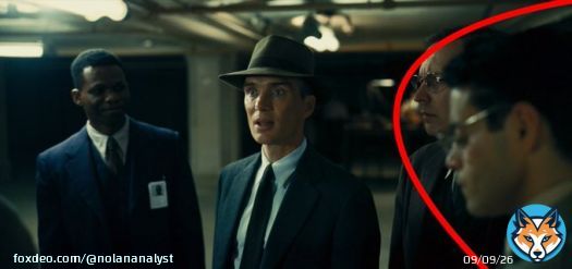 First look at Rami Malek in #Oppenheimer