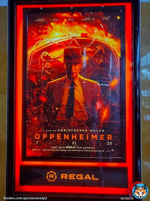 A new poster for OPPENHEIMER has been released.