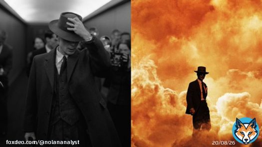 The new OPPENHEIMER trailer is already playing in some cinemas before #GuardiansOfTheGalaxyVol3