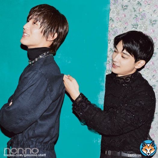 出会って８年の仲 ！ 【 #吉沢亮 &times; #中川大志 インタビュー 】  映画『 #ブラックナイトパレード 』で４度目の共演  もしもクリスマスを二人で過ごすなら？  \u25b6\ufe0e\u25b7  #映画 #ノンノ #nonno