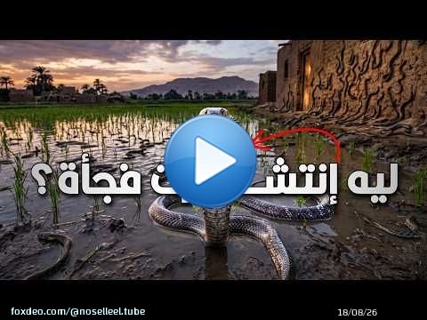 ليه التعابين والأفاعي إنتشرت فجأة في مصر؟
