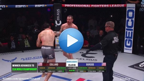 Clay Collard defeats Shane Burgos via Unanimous Decision 29-28! an absolute classic to finish the #PFLPlayoffs tonight! #PFL
