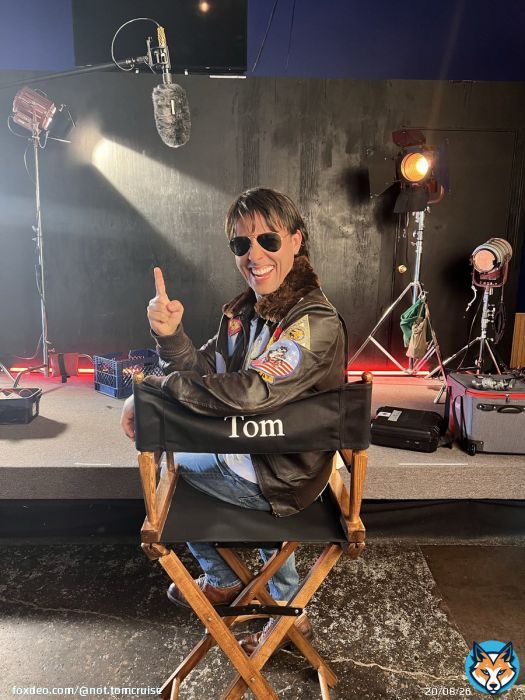 I'm NOT Tom cruise, but I'm the next best thing. There is no substitute  \ud83d\ude0e  #TopGunMaverick  #TopGun  #maverick #トップガン  #tomcruise #impersonator