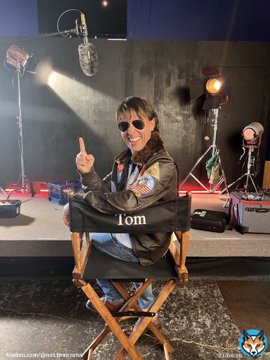 I'm NOT Tom cruise, but I'm the next best thing. There is no substitute  \ud83d\ude0e  #TopGunMaverick  #TopGun  #maverick #トップガン  #tomcruise #impersonator