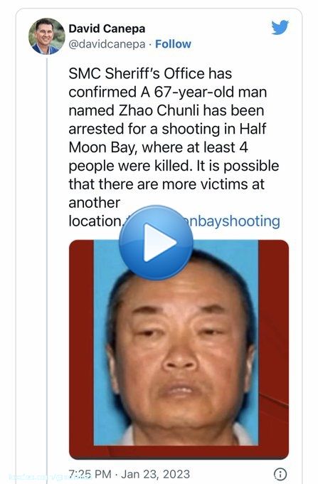 You notice how quiet folks are #StopAsianHate #asianhate #StopAAPIHate #HalfMoonBay  #bayarea #ZhaoChunli