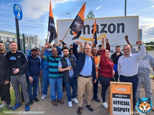 Whirlwind 24 hours&hellip; Labour in the City (not my normal stomping ground!).  Joint Op-Ed on fair taxes.  Turning the govt over in the High Court. Teachers securing their largest ever PRB award.  Amazing @GMB_union Amazon workers.   Privilege to do this job!
