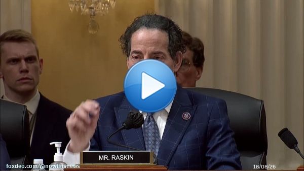 'We believe that the evidence &hellip; assembled throughout our hearings warrants criminal referral of former President Donald J. Trump.'   Here&rsquo;s the moment Rep. Jamie Raskin revealed the House Jan 6 committee&rsquo;s criminal referrals to thehe Justice Department.