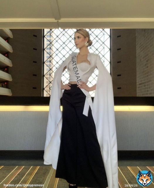 This ghorl is eloquent, base on her MGI stint. Her campaign may be calm and easy but when once she hits the stage, she evolves into a wolf. GUATEMALA!   #MissUniverse #MissUniverseGuatemala #71stMissUniverse