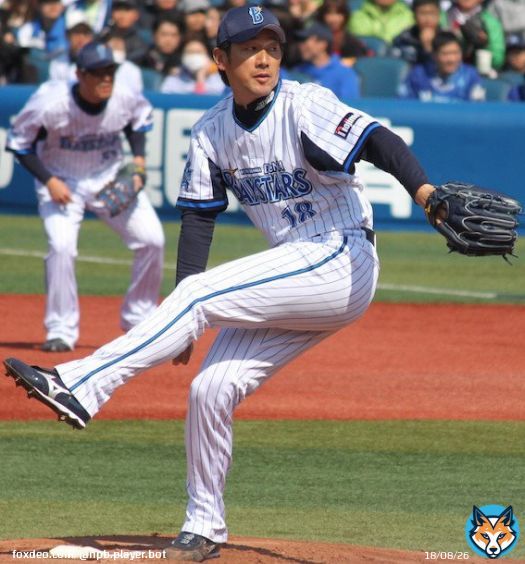三浦 大輔 535登板 172勝 184敗 0ホールド 0セーブ 3276.0回 2481奪三振 防3.60  大洋/横浜/DeNA(1992-2016)