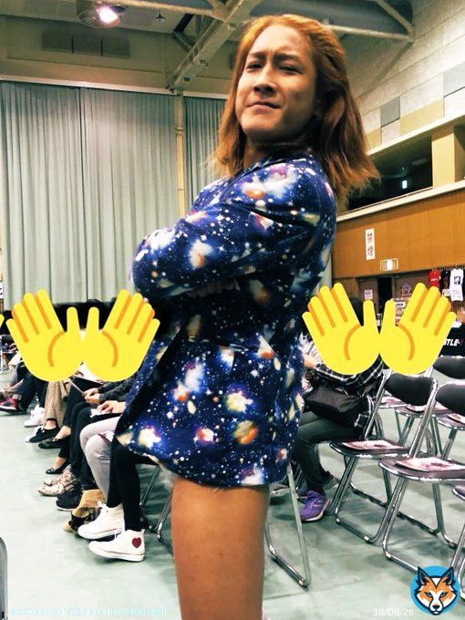 祝全日本プロレス50周年 スタンハンセンで検索してみたら黒潮&ldquo;イケメン&ldquo;二郎が出てきたわ 佐世保でレッスルワン観戦した時カメラ目線くれたよ ありがとー
