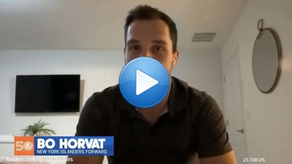 Hear from Bo Horvat following being traded to the #Isles