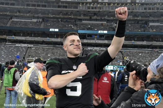 Really sucks we lost this game, but we can say something us #Jets fans have been waiting a long time to say: We have finally found our franchise QB